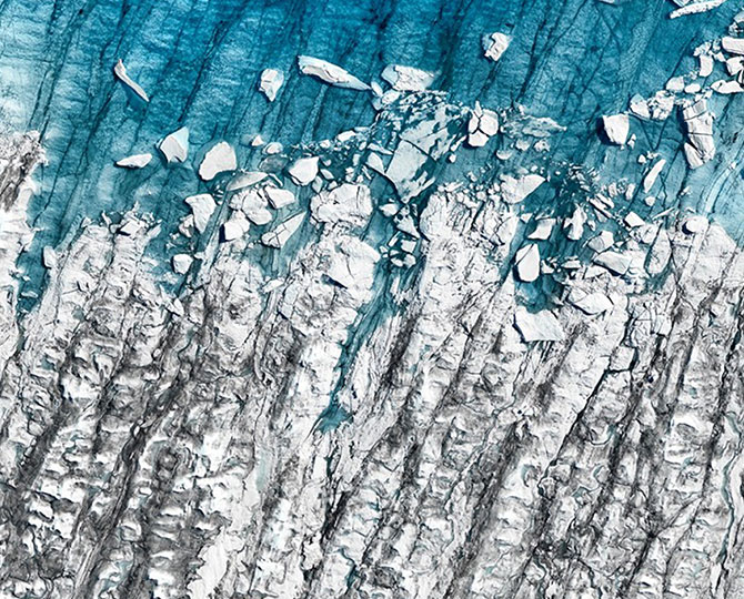 LANDS Dark Loop Natural Texture (Iceberg) Piastrelle per tappeti commerciali