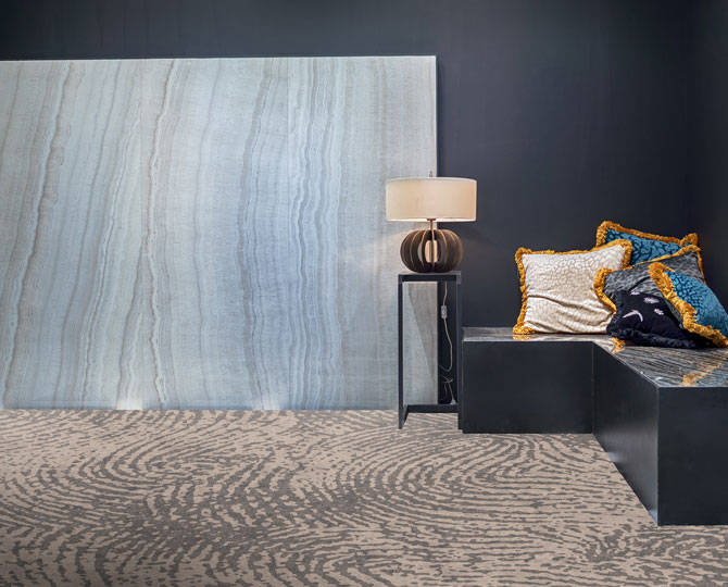 Grigio Loop Contemporary Commercial Carpet 440X620