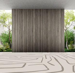 Beige Cut Abstract Residential Carpet